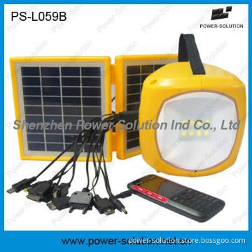 led solar camping lamp with Mobile Charger